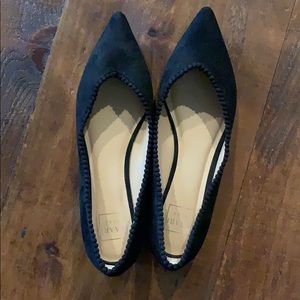 Kaari Blue pristine black flats - EUC - worn once!